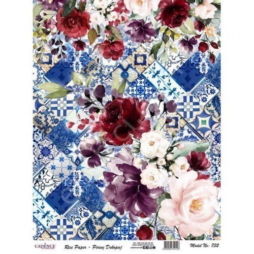 Cadence Pirinç Dekopaj Kağıdı Model - 732