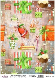 Cadence Pirinç Dekopaj Kağıdı Model - 753