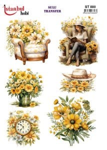 Sulu Transfer Kağıdı 25x35cm ST-880