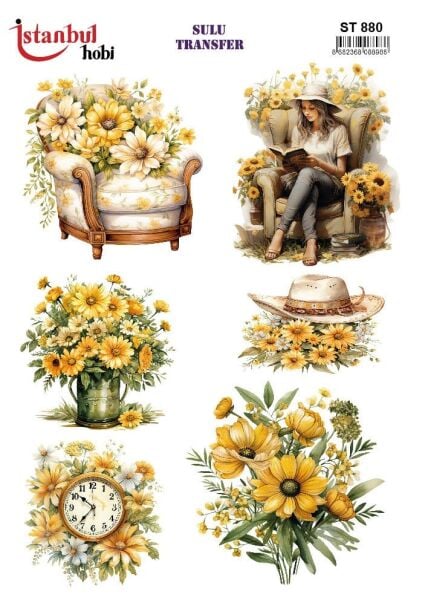 Sulu Transfer Kağıdı 25x35cm ST-880