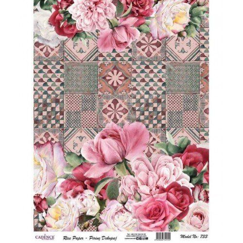 Cadence Pirinç Dekopaj Kağıdı Model - 733