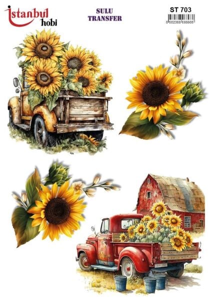 Sulu Transfer Kağıdı 25x35cm ST-703