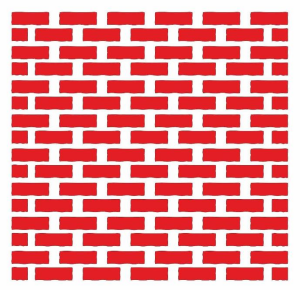Cadence HD180 Tuğla Duvar Stencil TD02