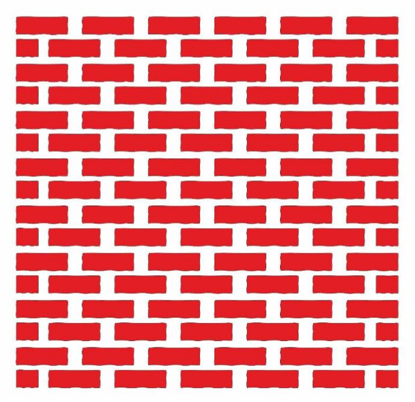 Cadence HD180 Tuğla Duvar Stencil TD02