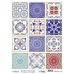 Cadence Pirinç Dekopaj Kağıdı Model 714