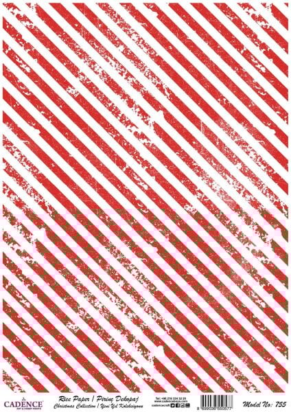 Cadence Pirinç Dekopaj Kağıdı Model - 755