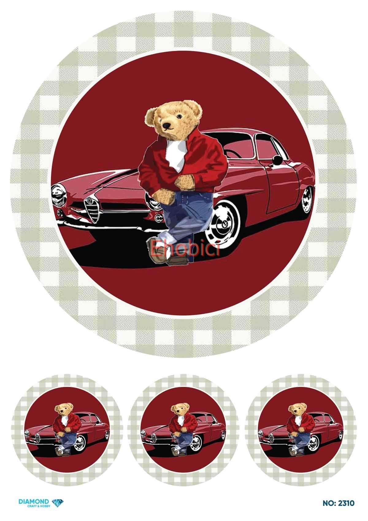 Diamond Pirinç Dekopaj Kağıdı - 2310