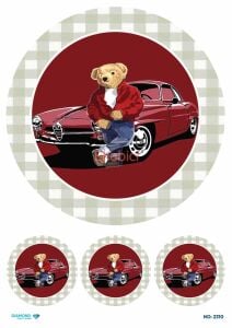 Diamond Pirinç Dekopaj Kağıdı - 2310