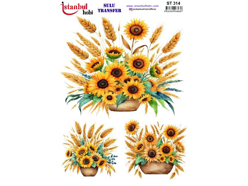 Sulu Transfer Kağıdı 25x35cm ST-314