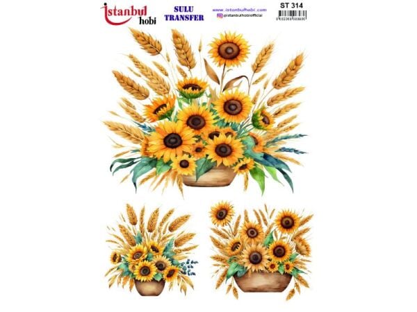 Sulu Transfer Kağıdı 25x35cm ST-314