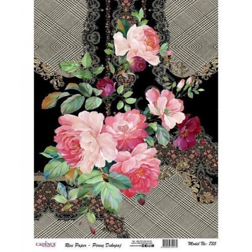 Cadence Pirinç Dekopaj Kağıdı Model - 735