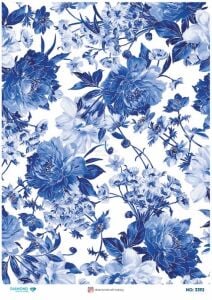 Diamond Pirinç Dekopaj Kağıdı - 3392