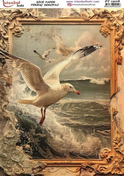 Pirinç Dekopaj Kağıdı 30x42cm PT-1908