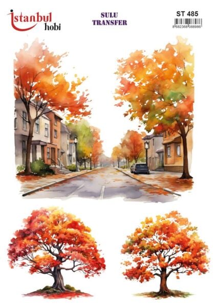 Sulu Transfer Kağıdı 25x35cm ST-485