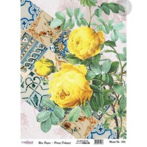 Cadence Pirinç Dekopaj Kağıdı Model - 736