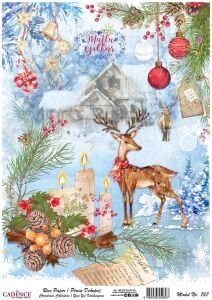 Cadence Pirinç Dekopaj Kağıdı Model - 757