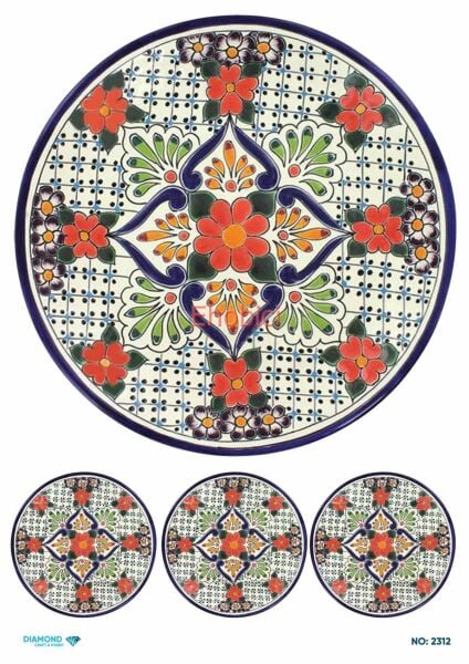 Diamond Pirinç Dekopaj Kağıdı - 2312