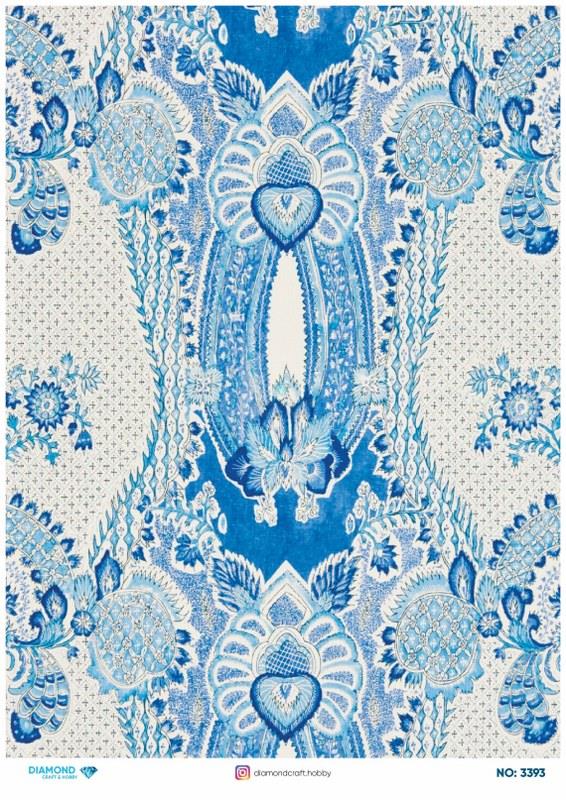 Diamond Pirinç Dekopaj Kağıdı - 3393