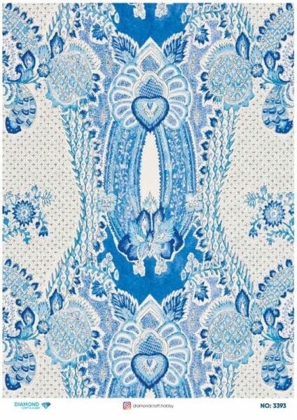 Diamond Pirinç Dekopaj Kağıdı - 3393