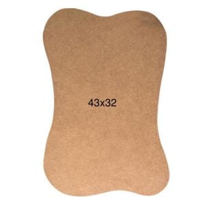 Ahşap Pano 43x23cm PA234 - 4mm