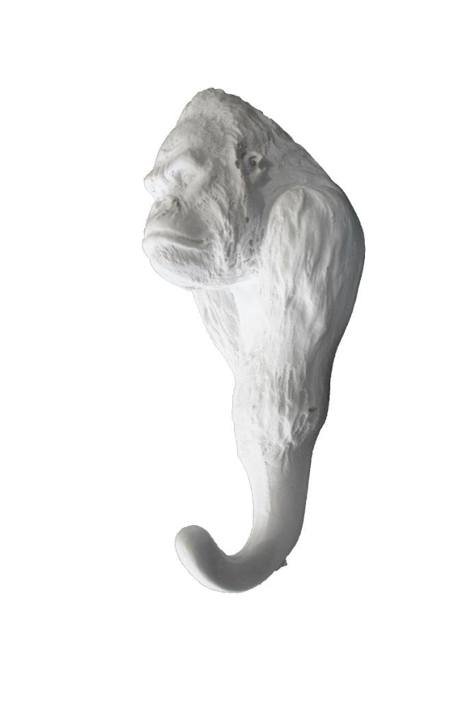 Polyester Goril Duvar Askısı 15x7cm HYK710