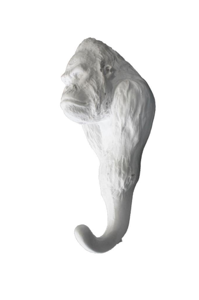 Polyester Goril Duvar Askısı 15x7cm HYK710