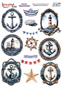 Sulu Transfer Kağıdı 25x35cm ST-1796