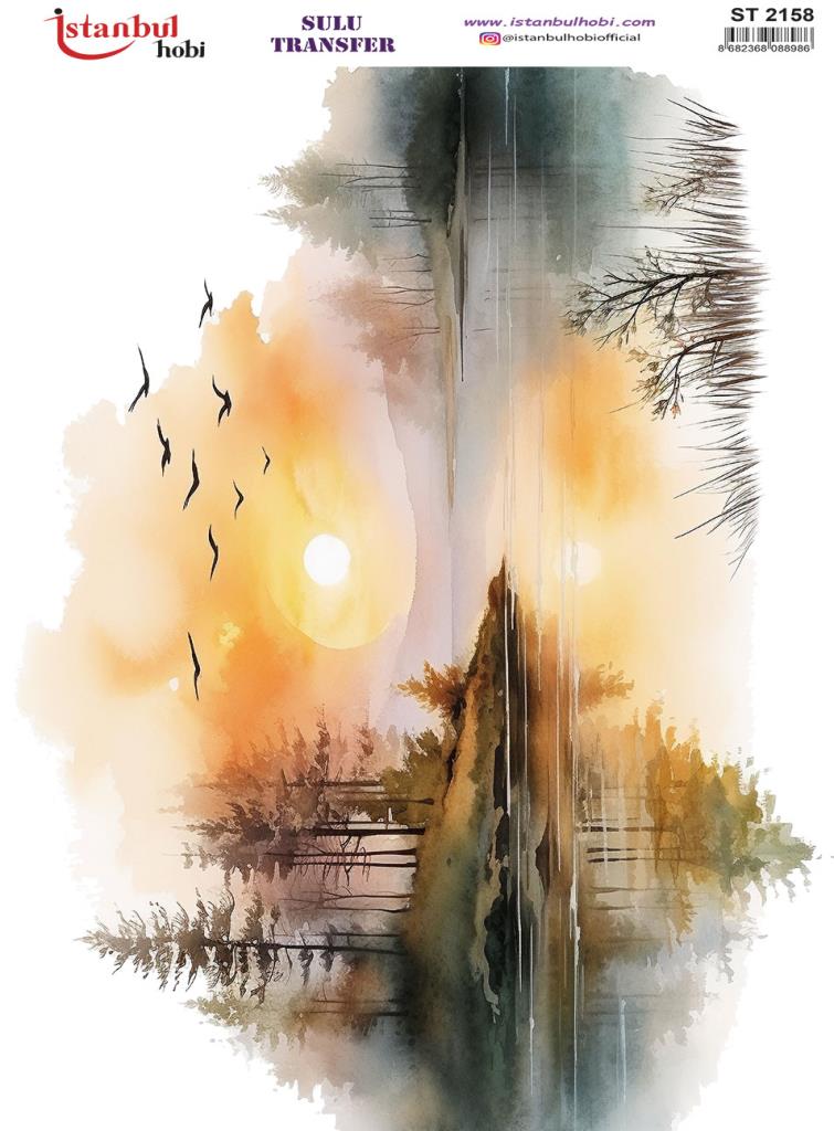 Sulu Transfer Kağıdı 25x35cm ST-2158