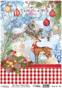 Cadence Pirinç Dekopaj Kağıdı Model - 758