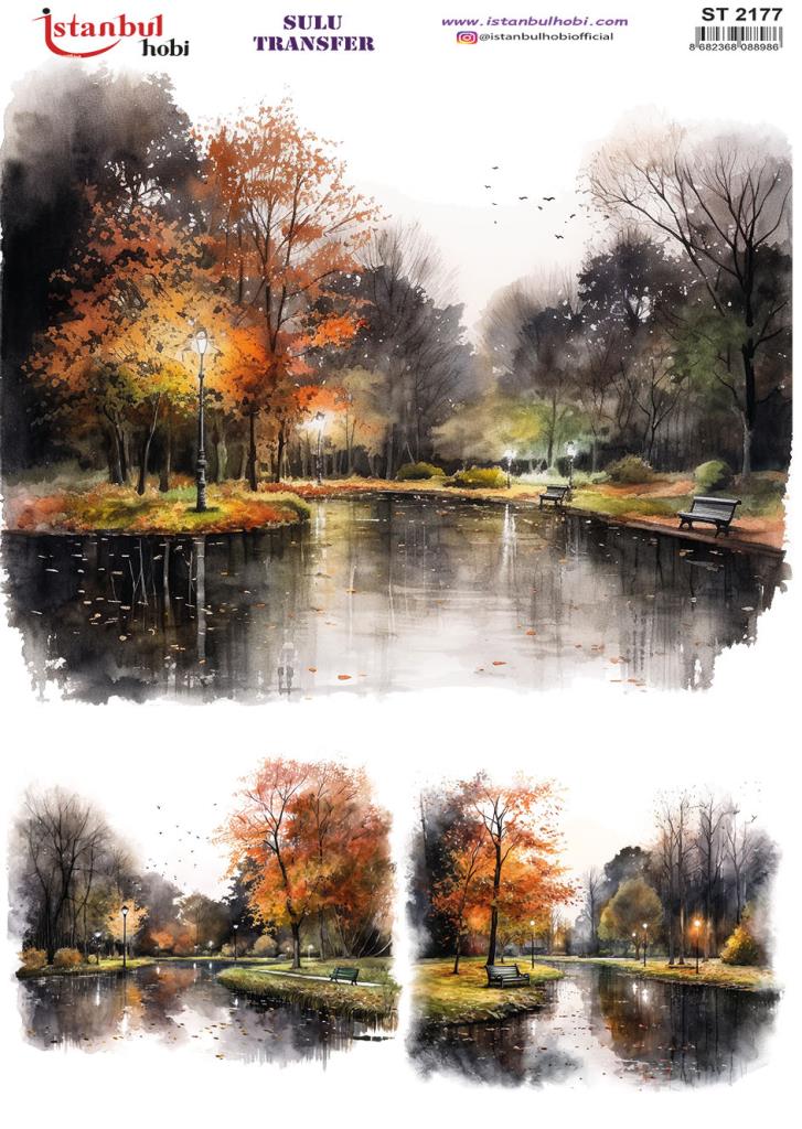 Sulu Transfer Kağıdı 25x35cm ST-2177