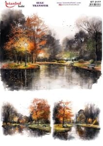 Sulu Transfer Kağıdı 25x35cm ST-2177