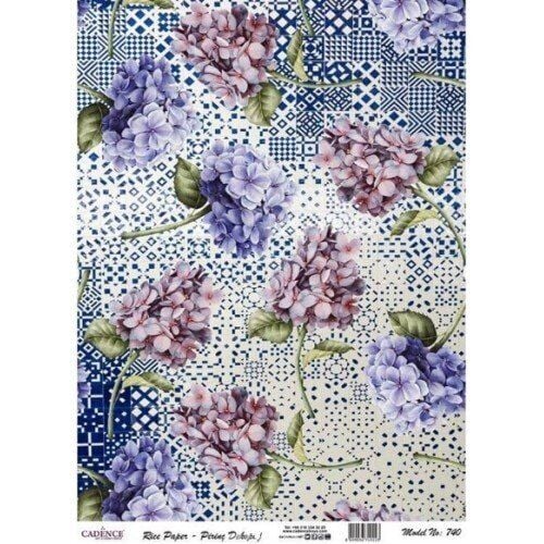 Cadence Pirinç Dekopaj Kağıdı Model - 740