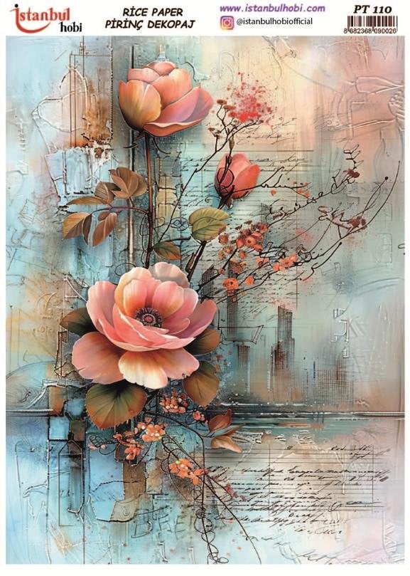 Pirinç Dekopaj Kağıdı 30x42cm PT-110