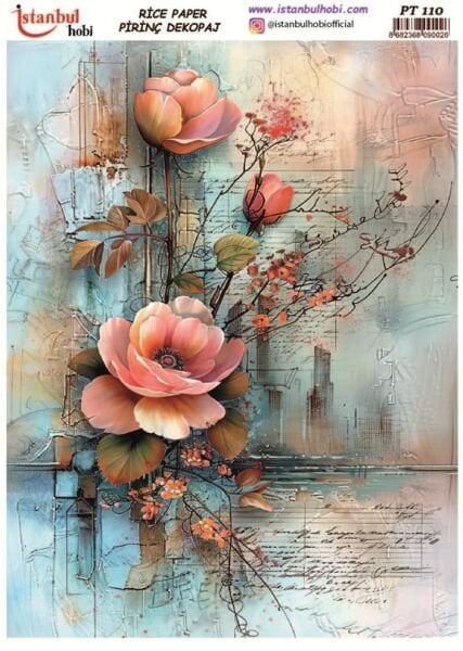 Pirinç Dekopaj Kağıdı 30x42cm PT-110