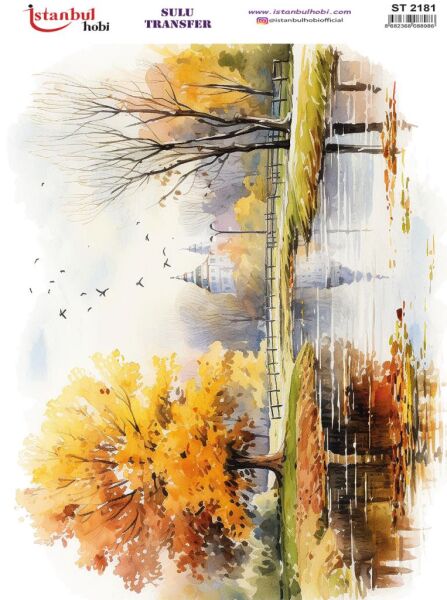 Sulu Transfer Kağıdı 25x35cm ST-2181