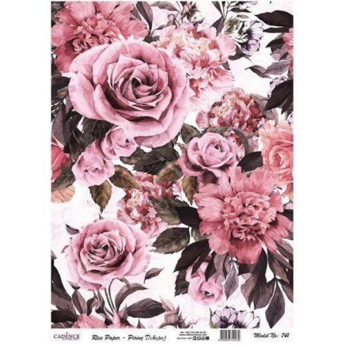Cadence Pirinç Dekopaj Kağıdı Model - 741