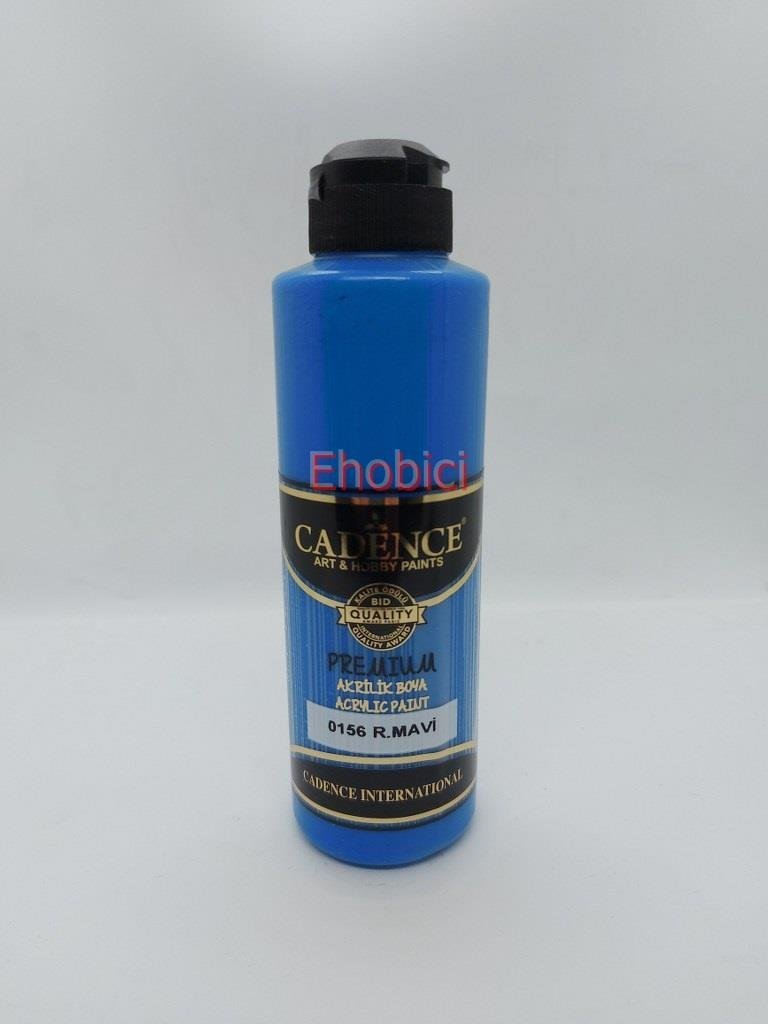 Cadence Akrilik Boya 250ML 0156 R.Mavi Ahşap Boyası