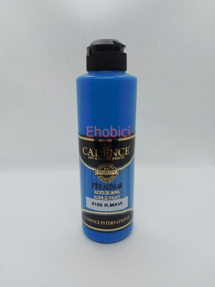 Cadence Akrilik Boya 250ML 0156 R.Mavi Ahşap Boyası