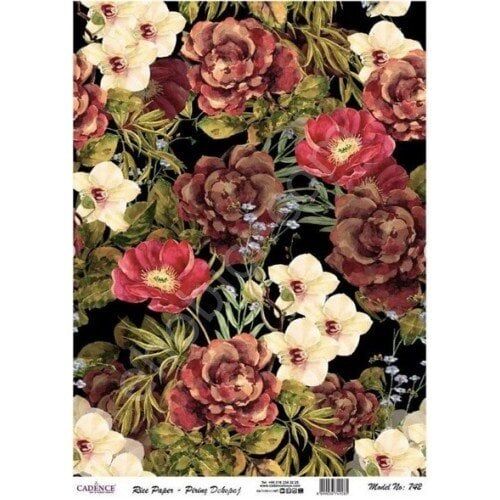 Cadence Pirinç Dekopaj Kağıdı Model - 742