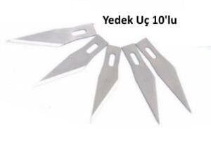 Kretuar Bıçağı Yedek 10 lu Paket