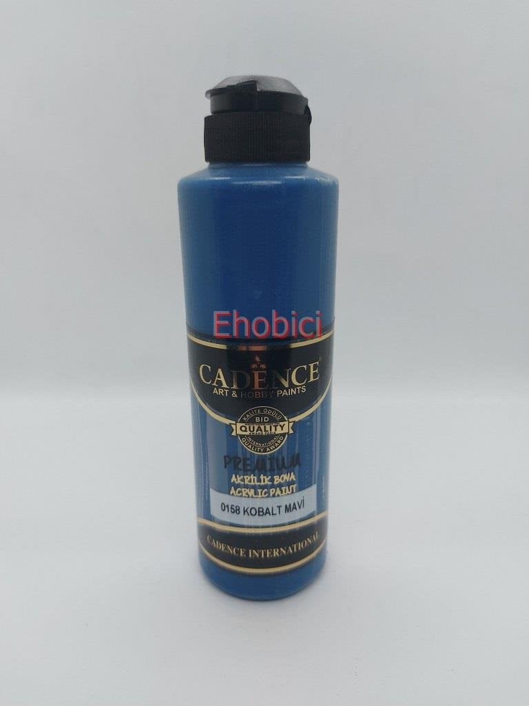 Cadence Akrilik Boya 250ML 0158 Kobalt Mavi Ahşap Boyası