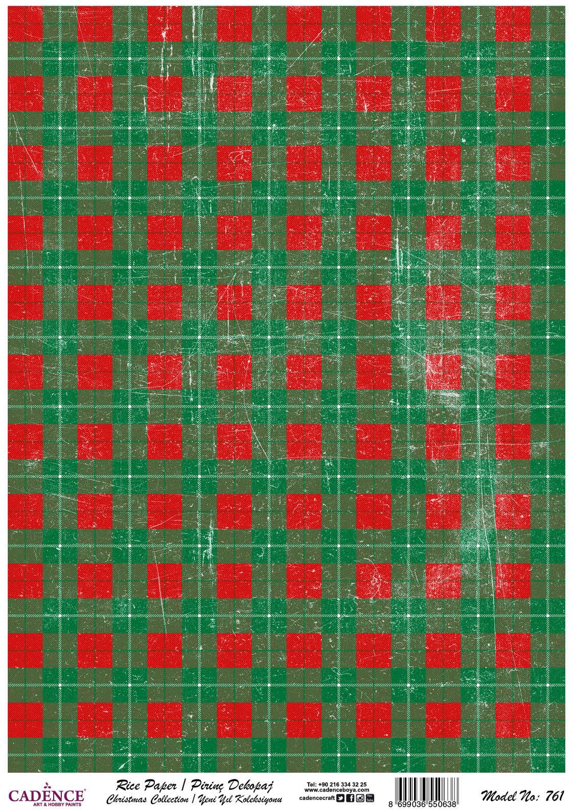 Cadence Pirinç Dekopaj Kağıdı Model - 761