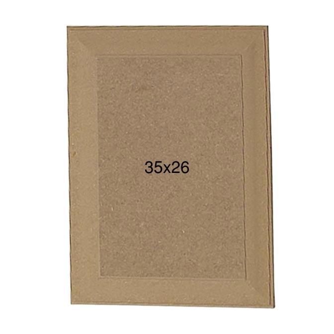 Ahşap Pano 35x26cm PA242 (Kalın)