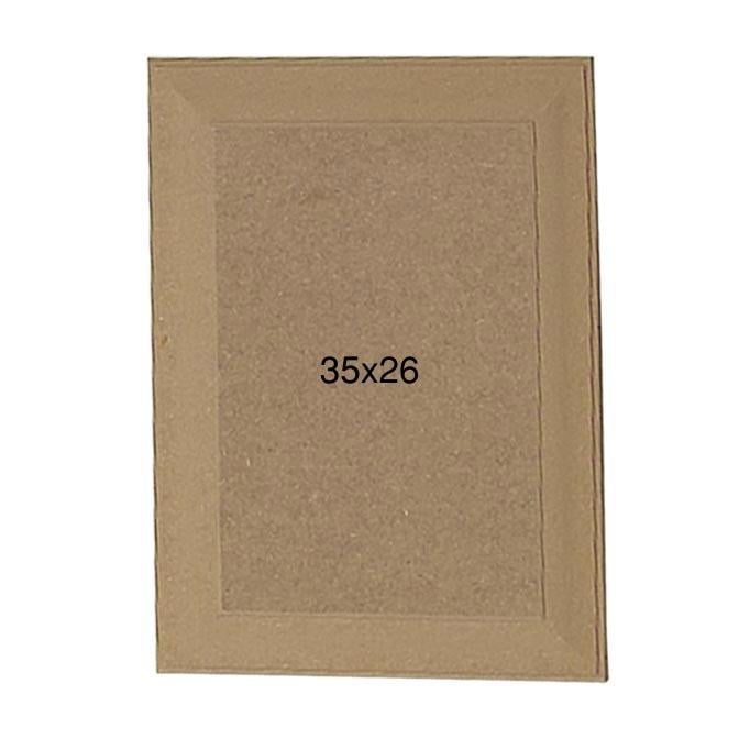 Ahşap Pano 35x26cm PA242 (Kalın)