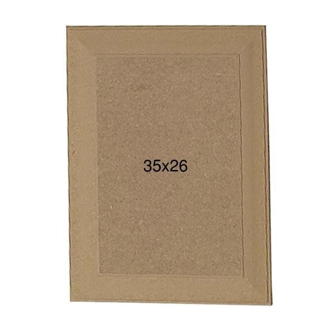 Ahşap Pano 35x26cm PA242 (Kalın)