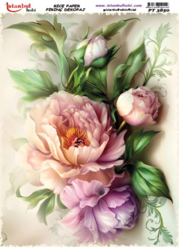 Pirinç Dekopaj Kağıdı 30x42cm PT-3850