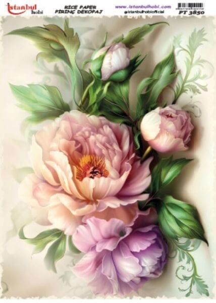 Pirinç Dekopaj Kağıdı 30x42cm PT-3850