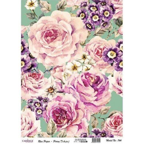 Cadence Pirinç Dekopaj Kağıdı Model - 744