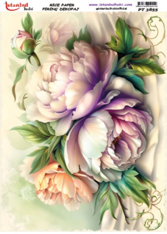 Pirinç Dekopaj Kağıdı 30x42cm PT-3855
