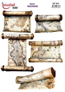 Sulu Transfer Kağıdı 25x35cm ST-911